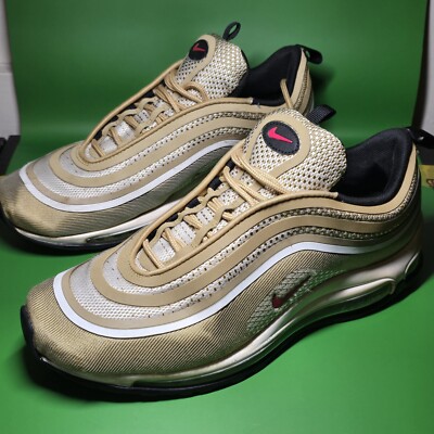 Size 9/5- Nike Air Max 97 Ultra 17 Metallic Gold