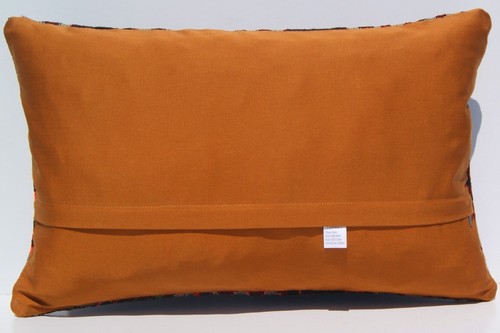 hand woven 24"x16" Kurdish Herkhi pillow covers ridge cushion kelim area rugs - Picture 3 of 3