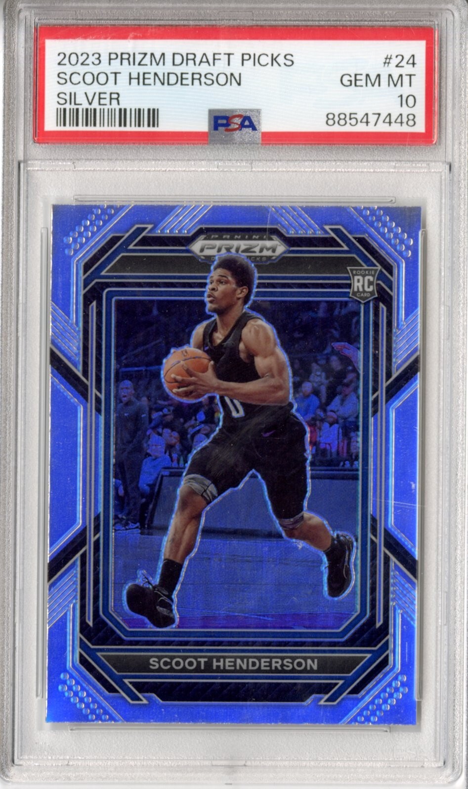 2023 Prizm Draft Picks Scoot Henderson Silver #24 PSA 10 GEM MINT RC ROOKIE