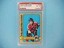 1972/73 O-PEE-CHEE NHL HOCKEY CARD #146 GARY DORNHOEFER PSA 8 NM/MINT 72/73 OPC