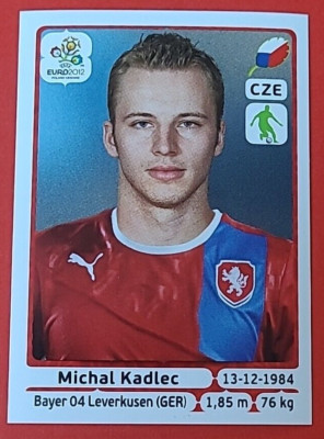 Panini EM EURO 2012 Sticker Nr. 144 Michal Kadlec Tschechische Republic int. V.