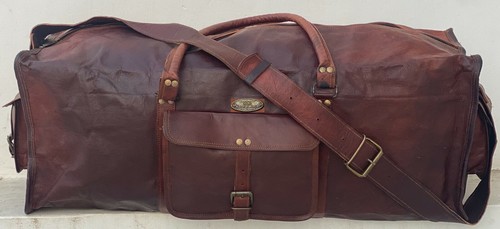 Sacs De Sport En Cuir Vintage Réputés Faits Main Pour Hommes