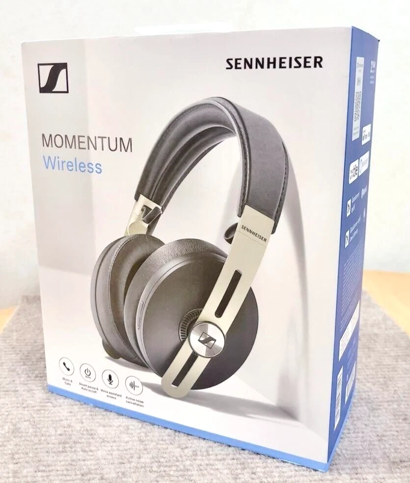 Sennheiser Momentum 3 M3AEBTXL Over the Ear Headphones Wireless Black Open box