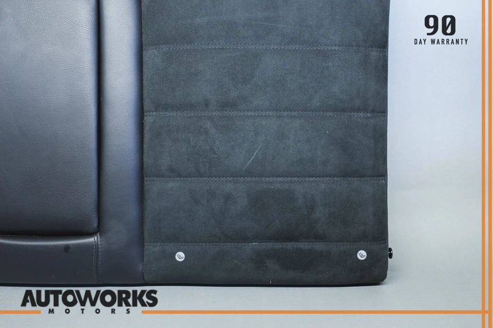 04-08 Cojín de asiento trasero central e izquierdo Jaguar X-Type X400 Alcantara LJP OEM Foto 4 de 4