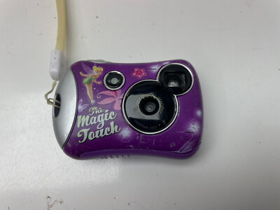 Disney Pix Kid's Purple Tinkerbell Micro Mini Digital Camera Small (Untested)