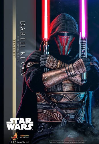 Figura Hot Toys Star Wars Legends Darth Revan escala 1:6 en muy buen estado 62 Sideshow nueva - Imagen 8 de 18