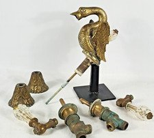 swan sink hardware decorative faucet set hardware brass sculpture crystal handle