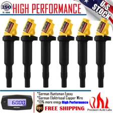 6 Pack High Performance Ignition Coil for BMW 328i 535i 550i 750i X3 X5 X6 UF592