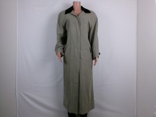 I.d.f. 4-button Long Sleeve Coat Size: 12 Beige/black