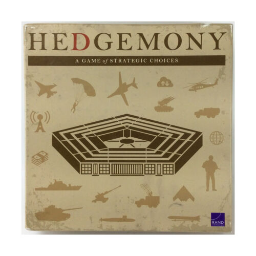 Rand Corporation Strategy Games Hedgemony Box VG - Picture 1 of 2