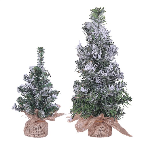 1Pc Tabletop Mini Christmas Tree Artificial Mini Xmas Pine Tree Miniature Pine - Afbeelding 7 van 14