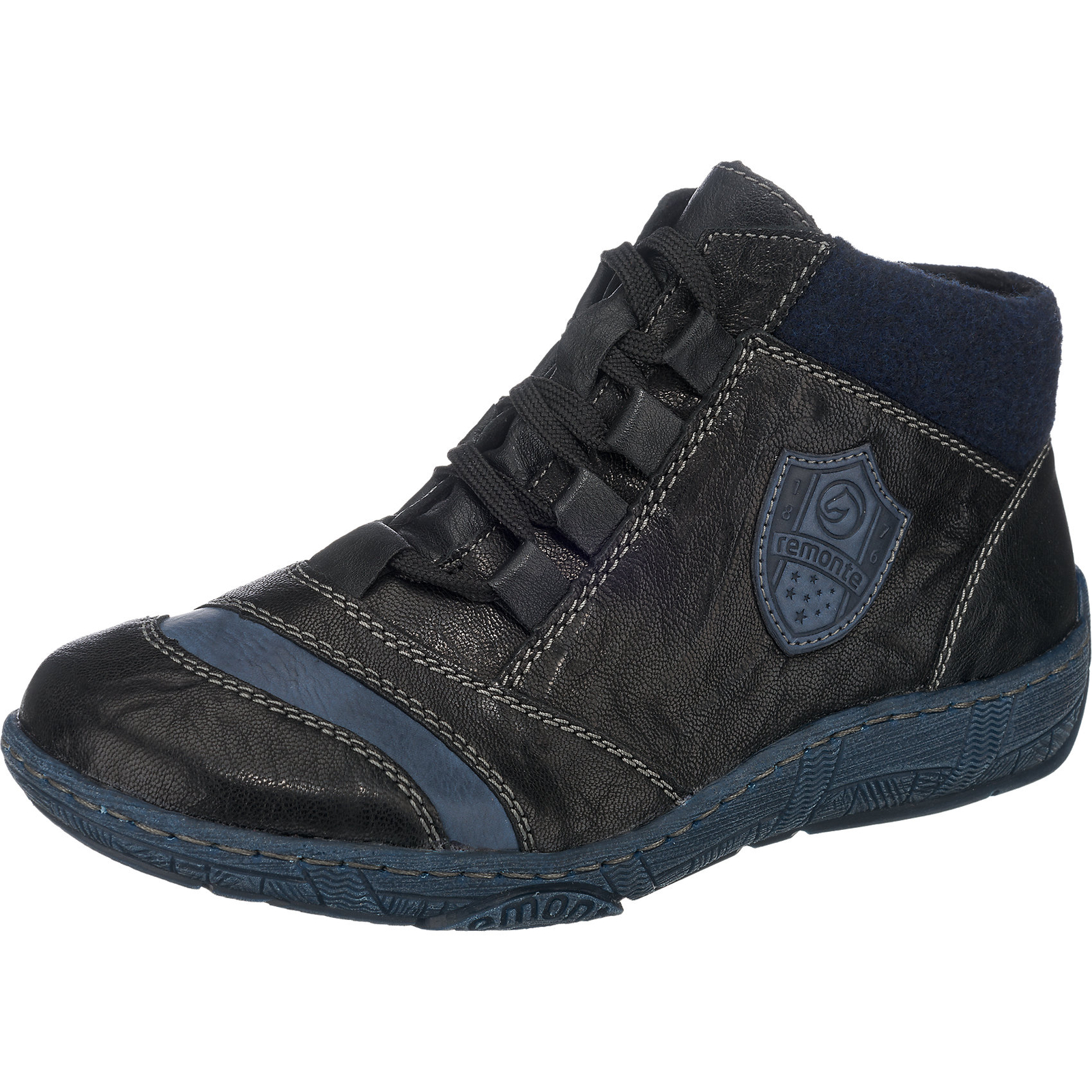 Neu remonte Stiefeletten schwarz-kombi grau-kombi schwarz Modell 1 5761493 Neu remonte Stiefeletten schwarz-kombi grau-kombi schwarz Modell 1 5761493