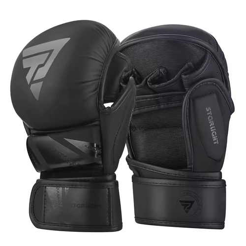 Professional MMA Boxing Gloves PU Leather MMA Fighting Martial Arts Boxing Glove - Picture 7 of 11