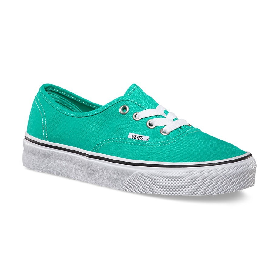 Vans Authentic Aqua Vert Blanc Vrai Blanc Vert Toile Baskets (UK 4 EUR 36.5) 07cc48 Vans Authentic Aqua Vert Blanc Vrai Blanc Vert Toile Baskets (UK 4 EUR 36.5) 07cc48
