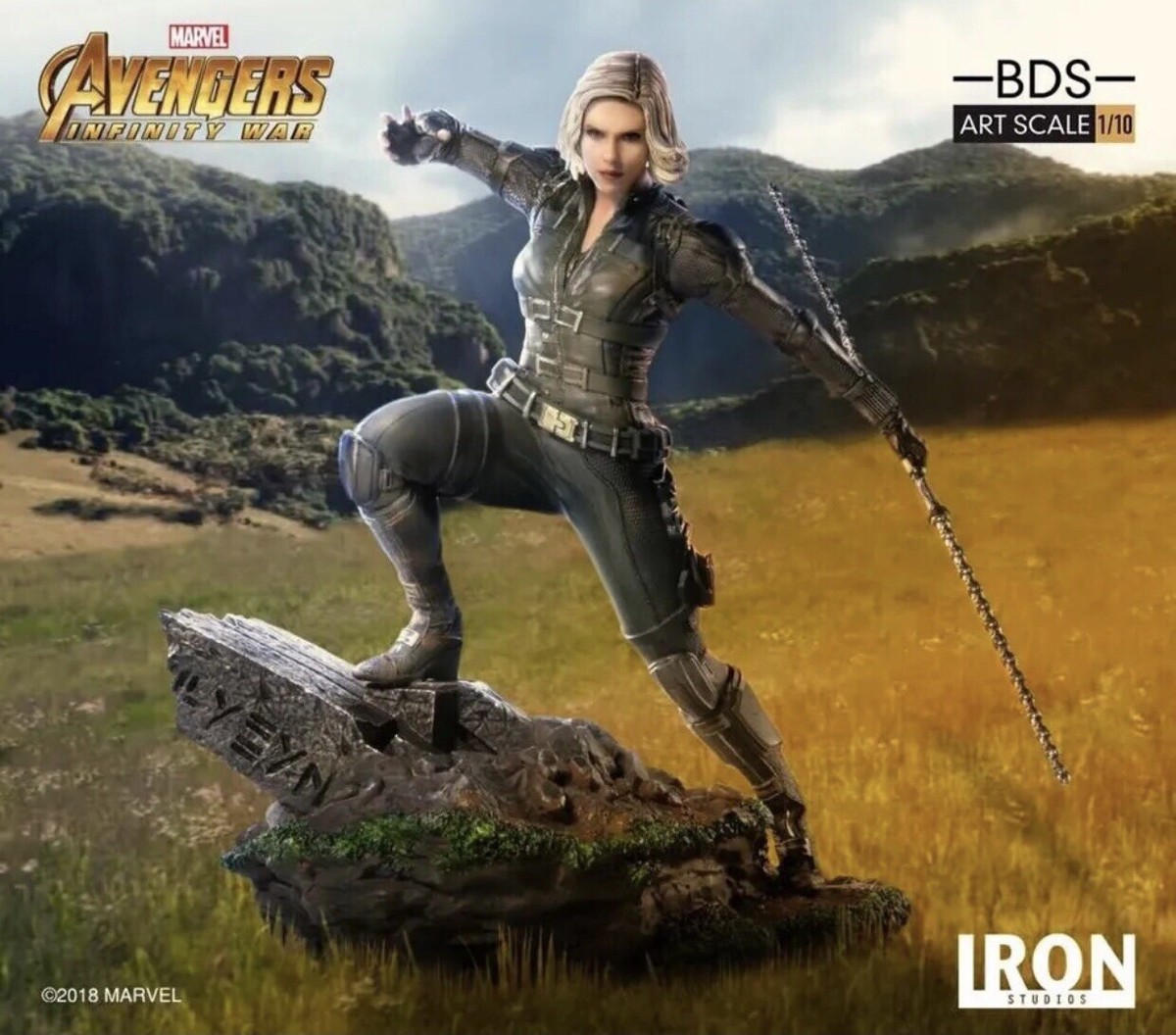 Iron studios Black Widow avengers infinity War 1/10 | eBay