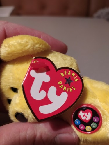 Ty Beanie Babies Bär Tradee 15cm - Picture 2 of 6
