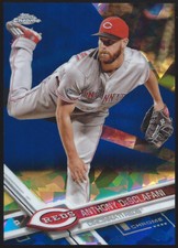 2017 Topps Chrome Sapphire Edition ANTHONY DeSCLAFANI Base Set Card #297