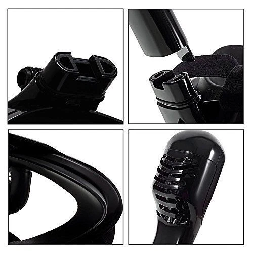 Anti Fog Seaview Panoramic Diving equipment Mask Full Face Design Wide For Gift - Picture 16 of 25