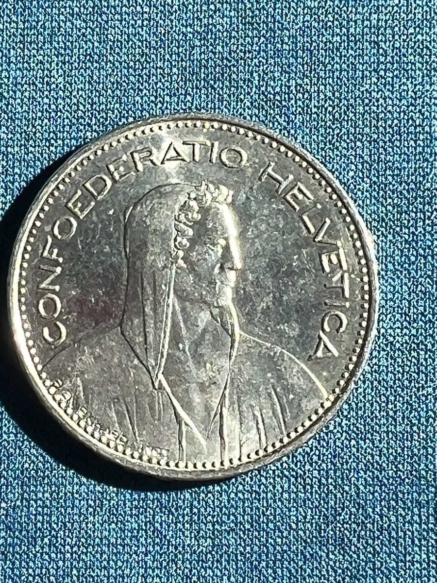 5 FR confoederatio helvetica coin 1997 B. #28 | eBay