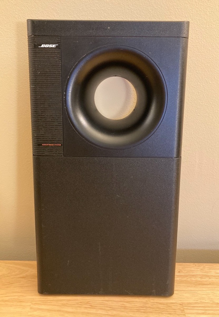 Bose ACOUSTIMASS® 5 module Bose® Acoustimass® 5 Series V speaker system (Black) at