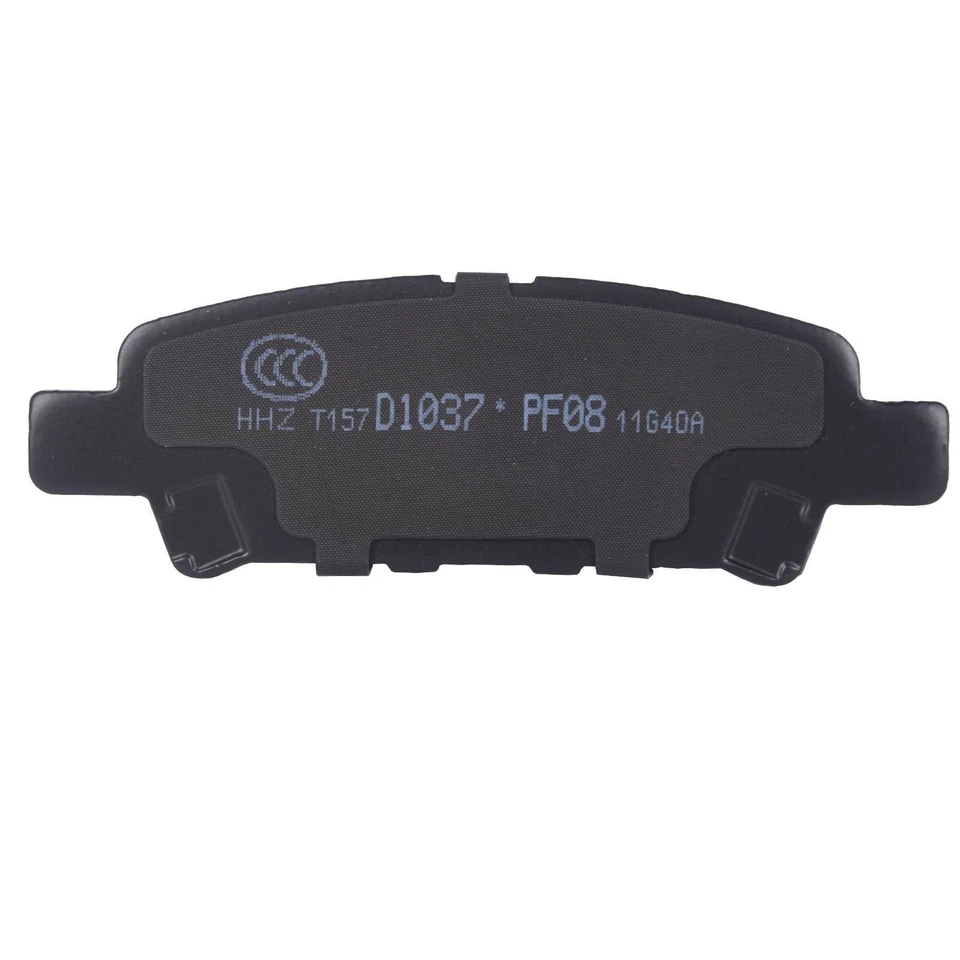 8 pastillas de freno de disco de cerámica delanteras y traseras para Jeep Compass Patriot Dodge Avenger Foto 4 de 4