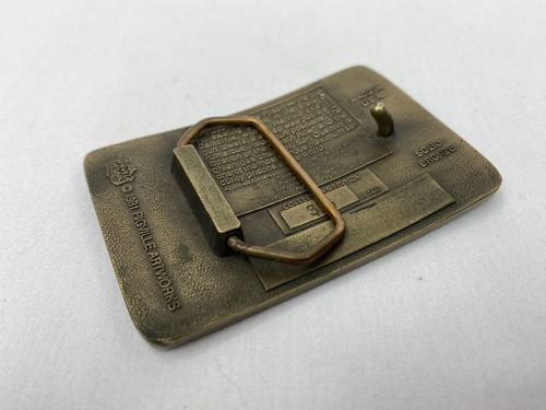 San Quentin State Prison Belt Buckle 1981 Collectors Pigville Artworks Numbered - Picture 18 of 24