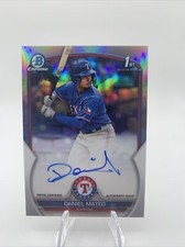 2023 Bowman Chrome Daniel Mateo 1ST Rookie Refractor Autograph /499