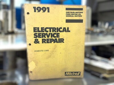 Mitchell 1991 Domestic Vehicles Electrical Service & Repair Manual
