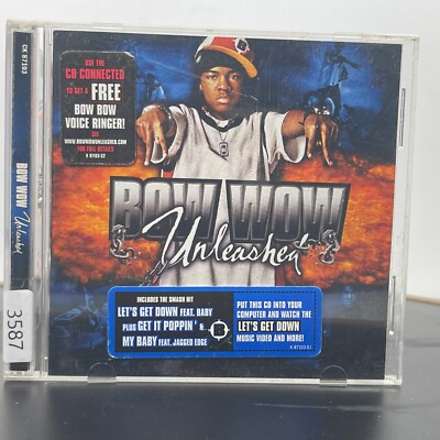 Unleashed by Bow Wow (Rap) (CD, Aug-2003, Columbia (USA)) HYPER STICKER