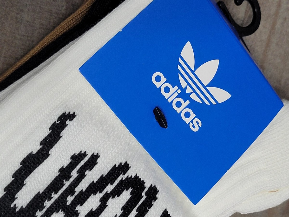 3PACK ~ 2024 IN HAND Adidas x KORN Socks SIZE LARGE Follow