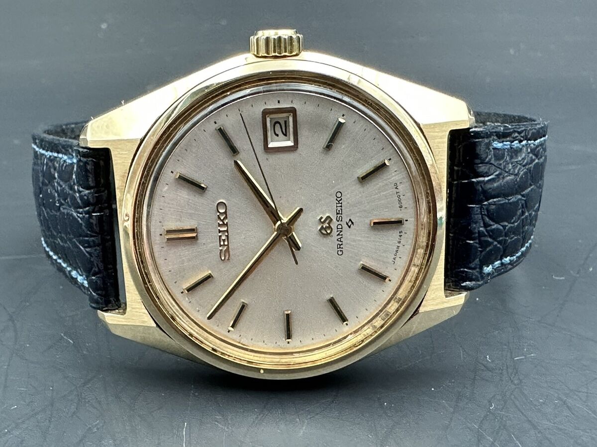 VINTAGE 1967 SEIKO GS 6145-8000 GOLD CAPPED AUTOMATIC VINTAGE 1967 SEIKO GS 6145-8000 GOLD CAPPED AUTOMATIC