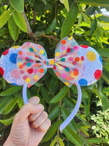 Inside Out inspired Core Memory its okay to feel Disney Mouse Ears Headband - 第 1/1 張圖片
