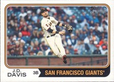 2023 Topps Heritage High Number - #537 J.D. Davis