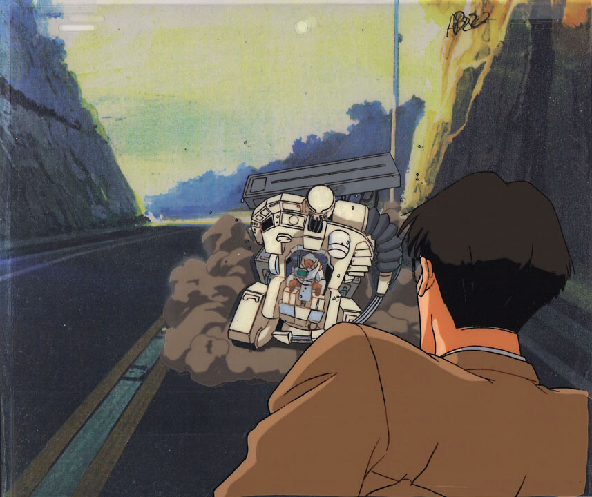 Roujin Z Anime Cel Copy BG Kijuro Z-001 Katsuhiro Otomo