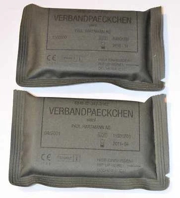 LOHMANN & RAUSCHER Verband // Verbandpäckchen // Erste Hilfe // NATO // Ex. Bundeswehr