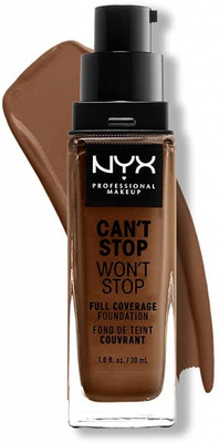 NYX Professional Make-up Can't Stop Won't Full Coverage Foundation, lang... 