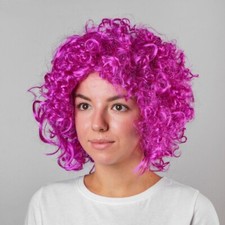 Party Purple Funny Unisex Head Wig