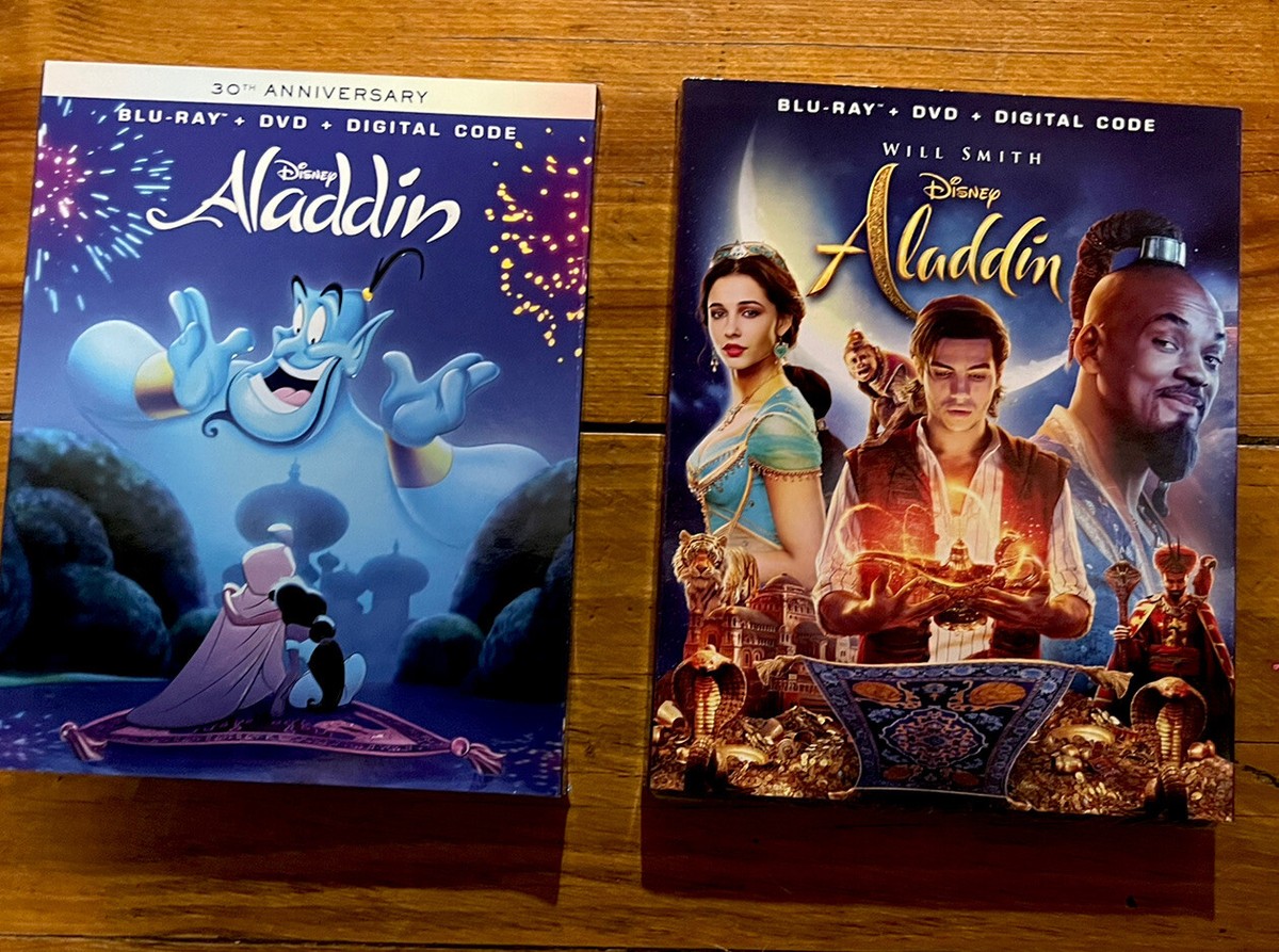 Unopened! Aladdin Original 30th Anniversary & Live Action