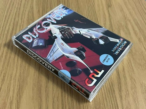 CRL Discovery 1987 Commodore 64 Cassette - Rare Working -👽👾Retro Gift Idea👾👽 - Afbeelding 10 van 12