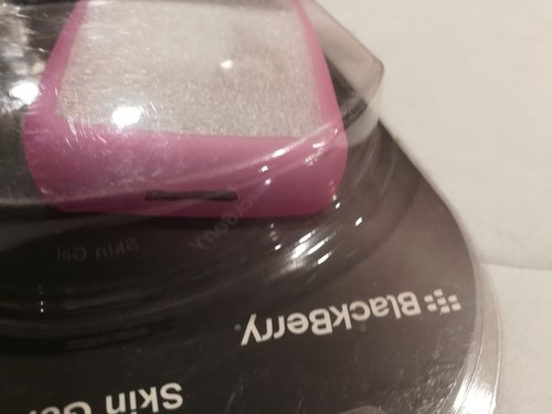 Funda Gel Piel Blackberry para Llanta Blackberry 9650/9630 Rosa Nueva en Caja - Imagen 4 de 4