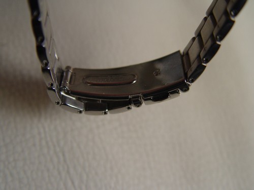 Seiko SUT246 MOP Women’s Two-Tone Crystal Accent Analog SOLAR Watch no box S/S - Picture 5 of 7
