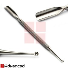 Professional Cuticle Nail Pusher Spoon Gouge Nail Curette Cleaner Podiatry Tools