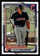 2024 Bowman #BP-29 Ralphy Velazquez Prospects Card Cleveland Guardians