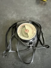 Vintage Dejur Amsco Light Meter Model 40 w/ Strap Photography Untested