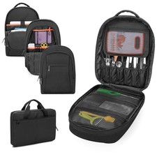 Chef Backpack with Knife Bag, 12 23 Slots, Chef Knife Roll, Kitchen Utensil Case