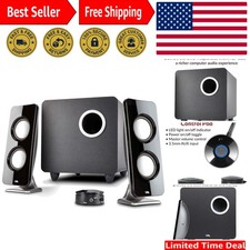 CA-3610 2.1 Multimedia Speaker System with Subwoofer, Perfect Computer Speake...