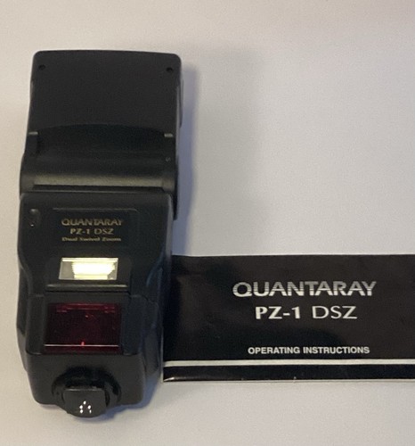 Quantaray PZ-1 DSZ Blitzgerät zur Montage in Blitzschuh mit Bedienungsanleitung GETESTET TOP ZUSTAND! - Bild 1 von 5