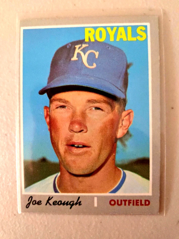 Lote de 9 tarjetas vintage 1970 Topps KC ROYALS, AMOS OTIS, PAT KELLY Foto 4 de 4