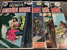 Secrets Of Sinister House Lot DC #s 15,16,17,18