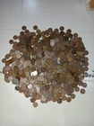 Lincoln Wheat pennies  5 lbs Pounds Circulated Bulk Lot J